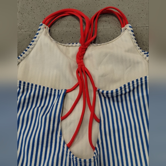 Cat & Jack Target Large (10/12) Cherry swimwear ruffle top one piece Swimsuit - Picture 10 of 16